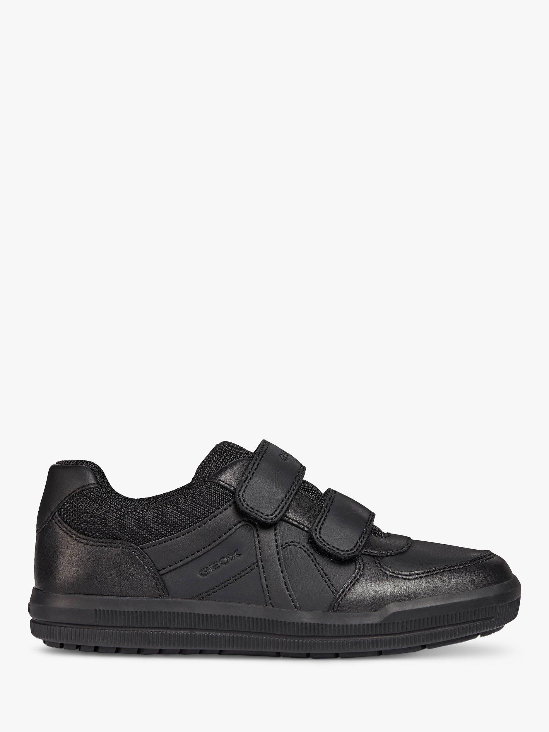 Product image 1 of 6, which shows Geox Kids' J Arzach B.E School Shoes, Black, EU33