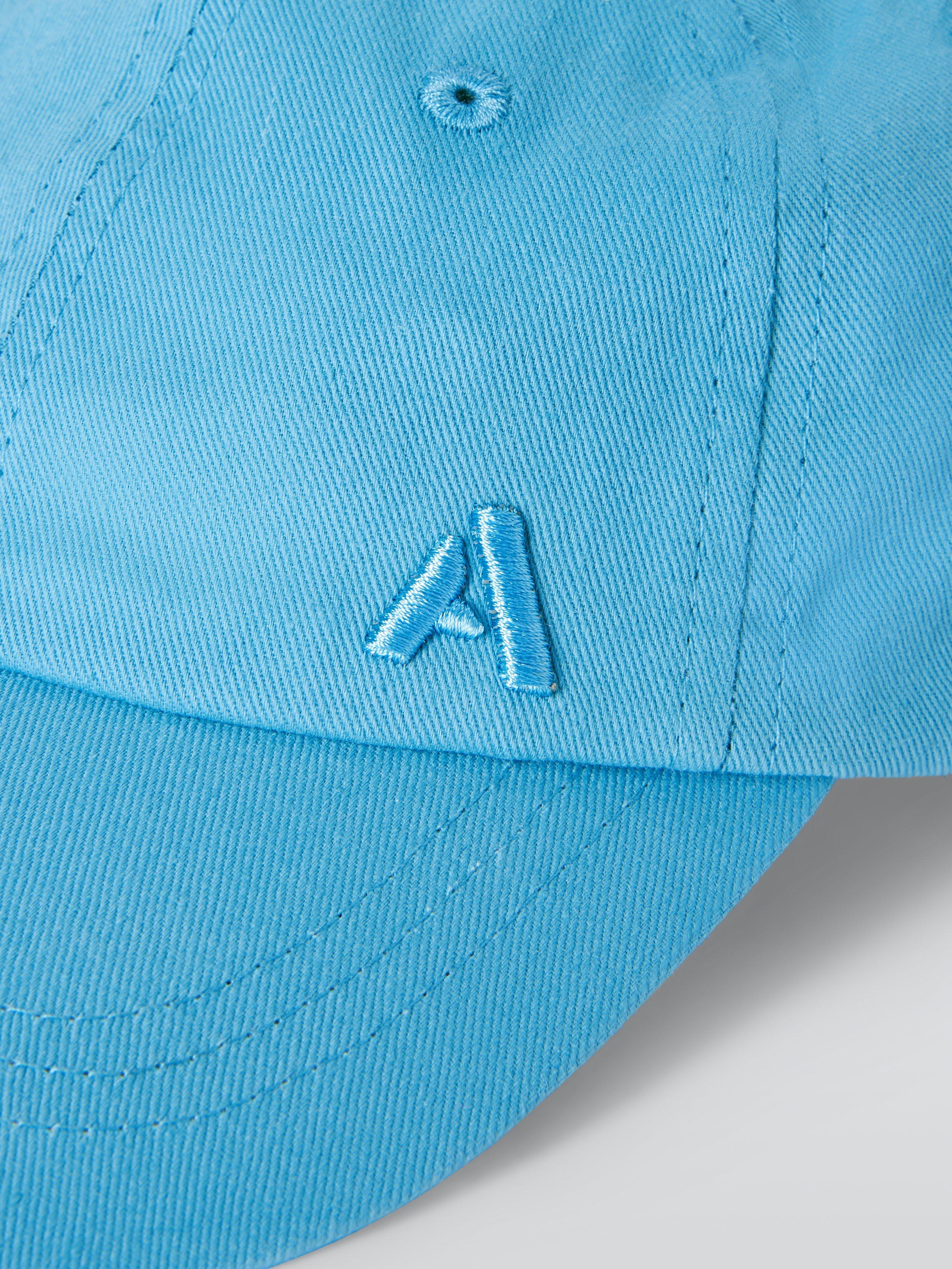 Product image 3 of 3, which shows John Lewis ANYDAY Kids' Embroidered Baseball Cap, Blue, 0-6 months