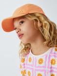 John Lewis ANYDAY Kids' Embroidered Baseball Cap, Orange