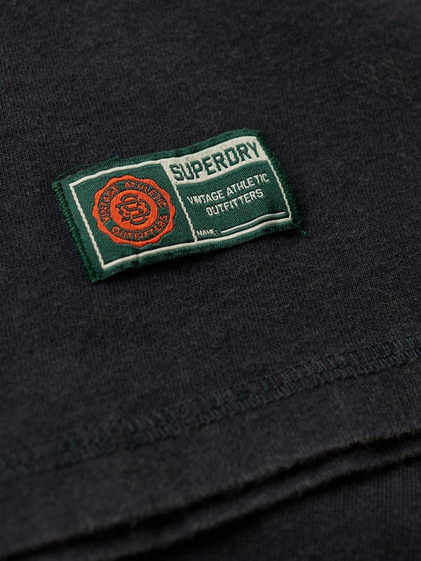 Product image 3 of 5, which shows Superdry Athletic Long Sleeve Top, Navy, XXL