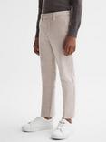 Reiss Kids' Eastbury Slim Fit Chino Trousers, Stone