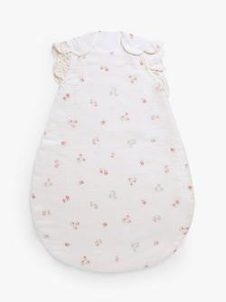John Lewis Primrose Floral Baby Sleeping Bag, 1 Tog, Multi, Multi
