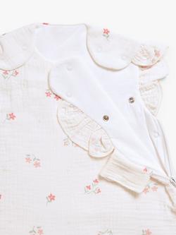 John Lewis Primrose Floral Baby Sleeping Bag, 1 Tog, Multi - view 2, Multi
