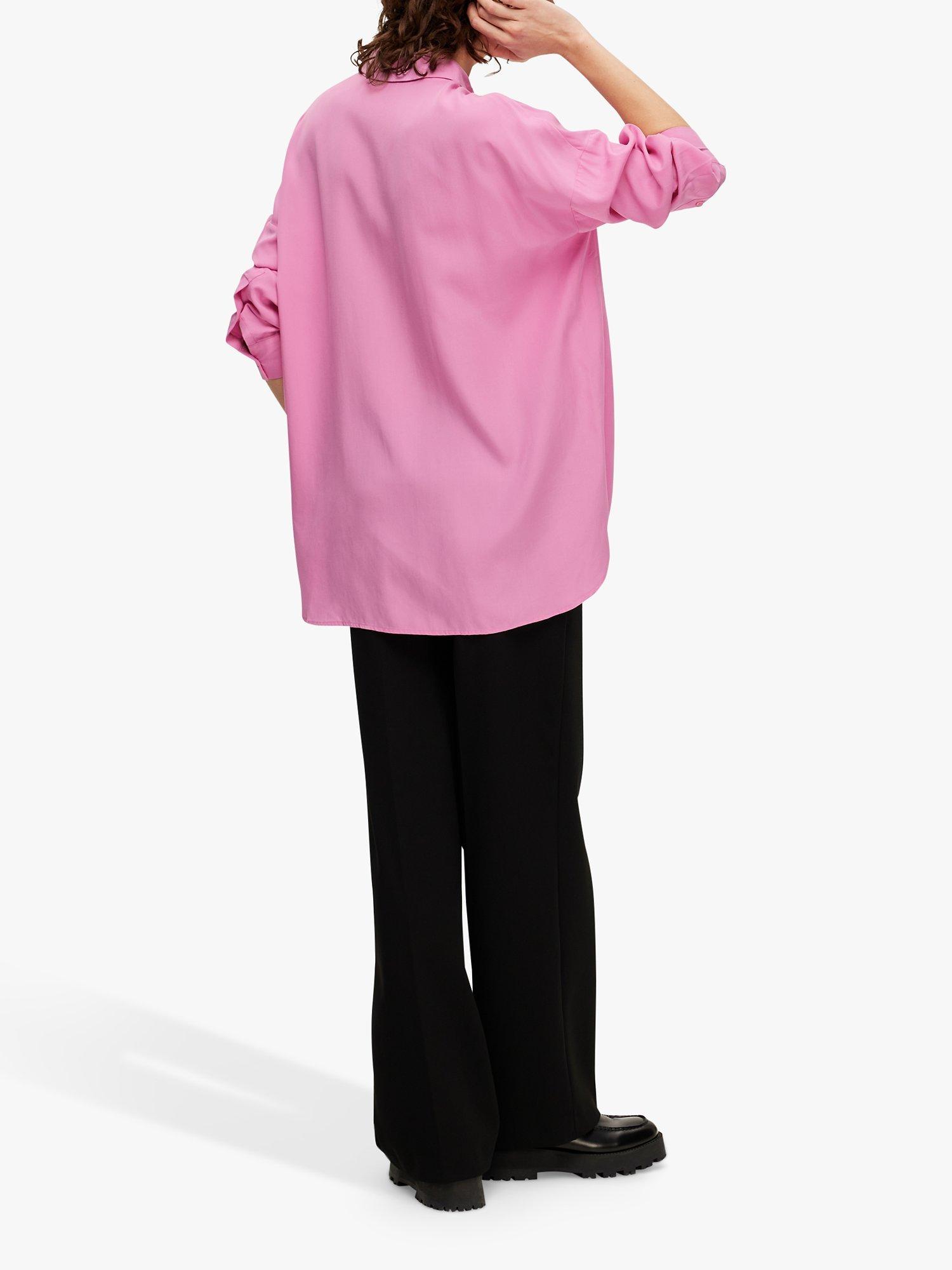 SELECTED FEMME Long Sleeve Shirt, Cyclamen, 34