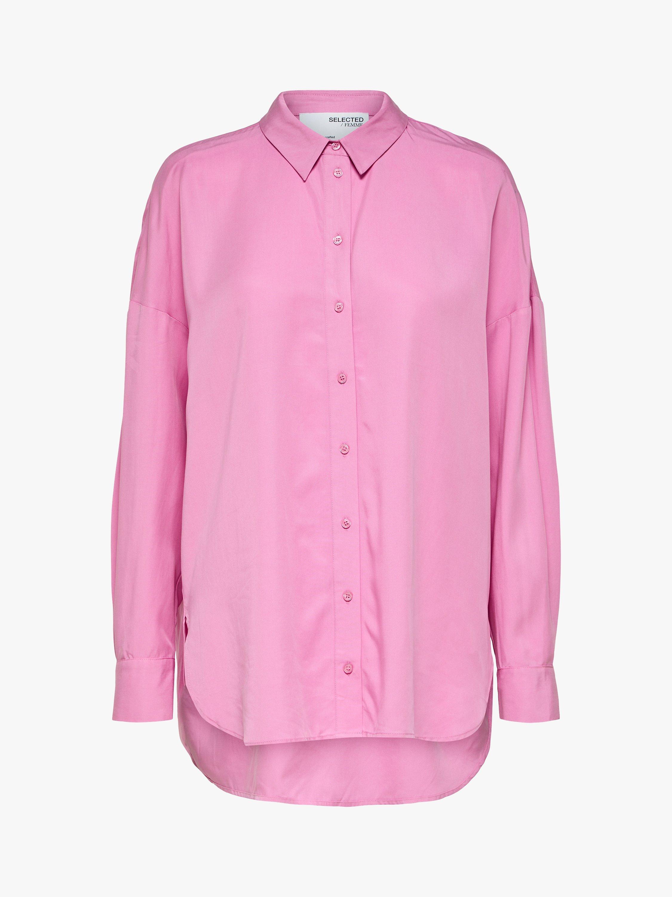 SELECTED FEMME Long Sleeve Shirt, Cyclamen, 34