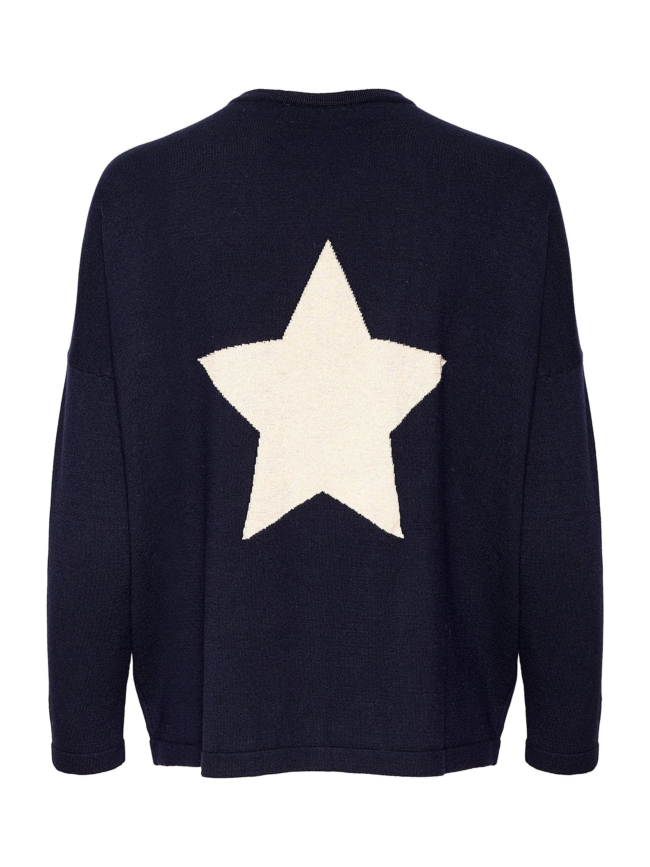 Product image 6 of 6, which shows Saint Tropez Baria Star Cardigan, Night Sky, S