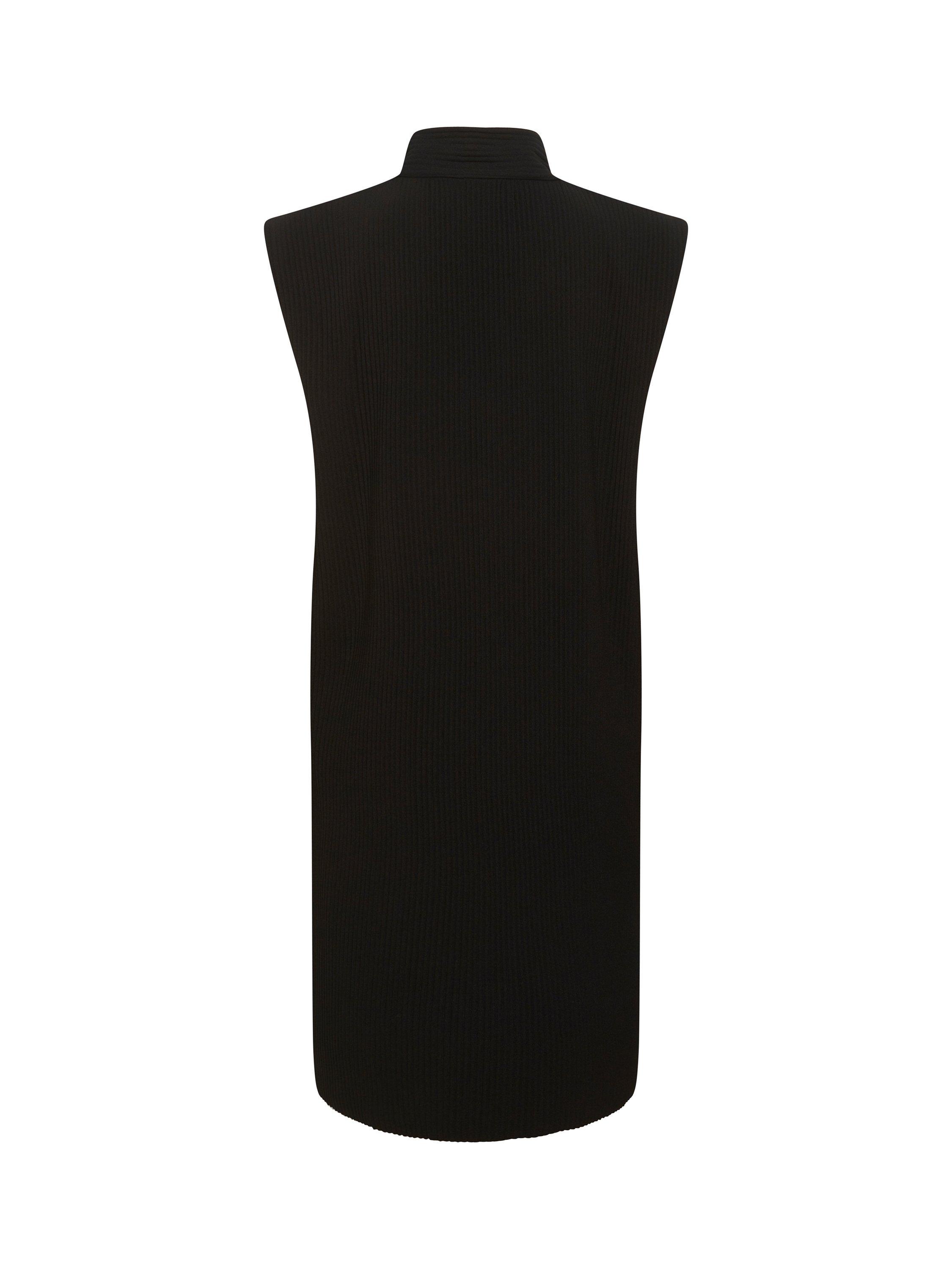 Product image 5 of 5, which shows Saint Tropez Bronte Sleeveless Mock Neck Midi Dress, Black, S