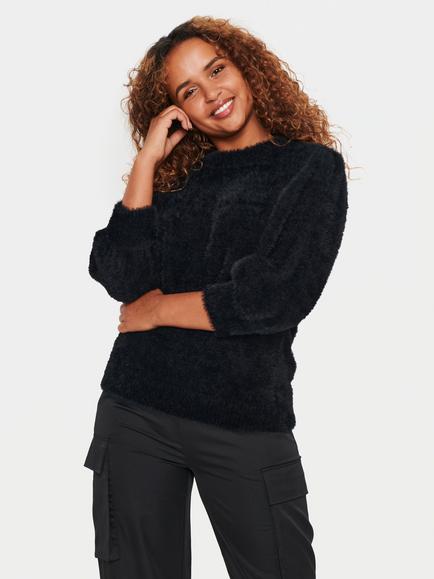 Saint Tropez Banni Jumper, Black