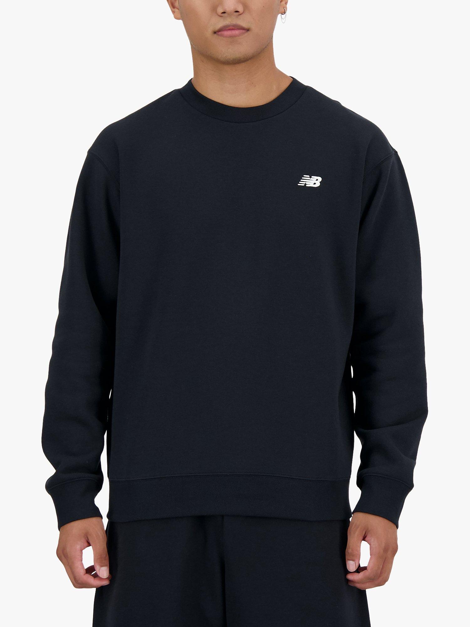 New Balance Small Logo Crew Jumper Black