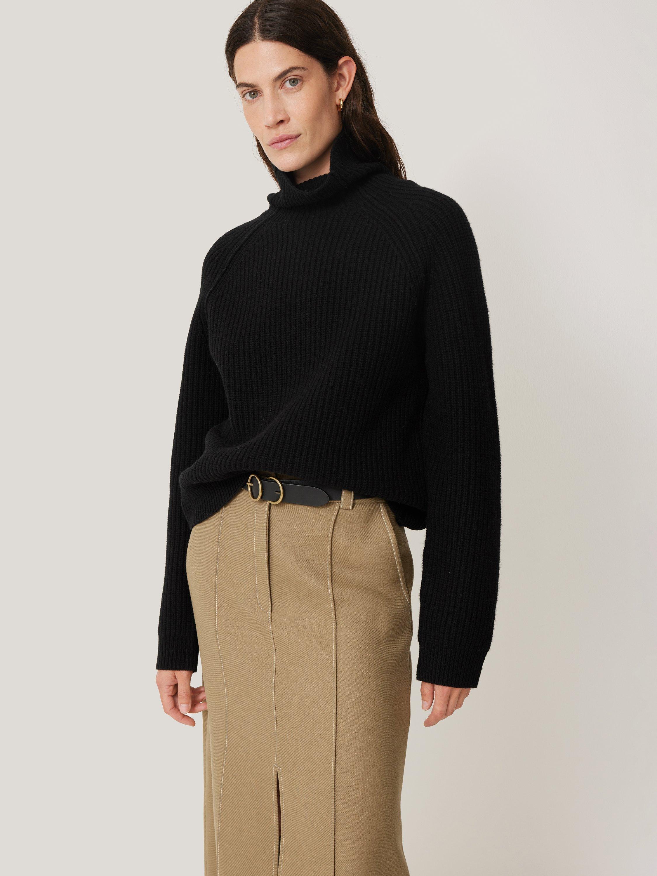 Jigsaw black jumper best sale