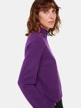 Whistles Wool Double Trim Funnel Neck Jumper