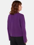 Whistles Wool Double Trim Funnel Neck Jumper