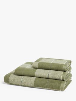 John Lewis Betula Towels, Avocado