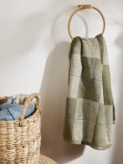 John Lewis Betula Towels - view 2, Avocado
