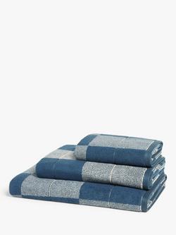 John Lewis Betula Towels, Bluestone