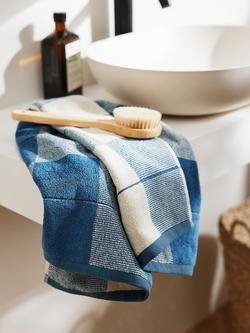 John Lewis Betula Towels - view 2, Bluestone