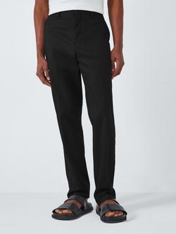 Kin Straight Fit Chino Trousers, Black