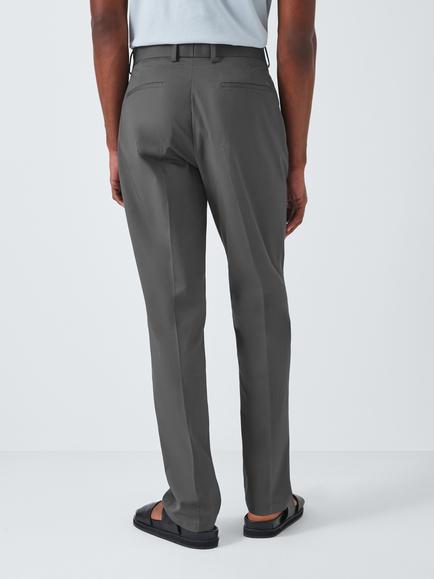 Kin Straight Fit Chino Trousers, Asphalt - view 2, Asphalt