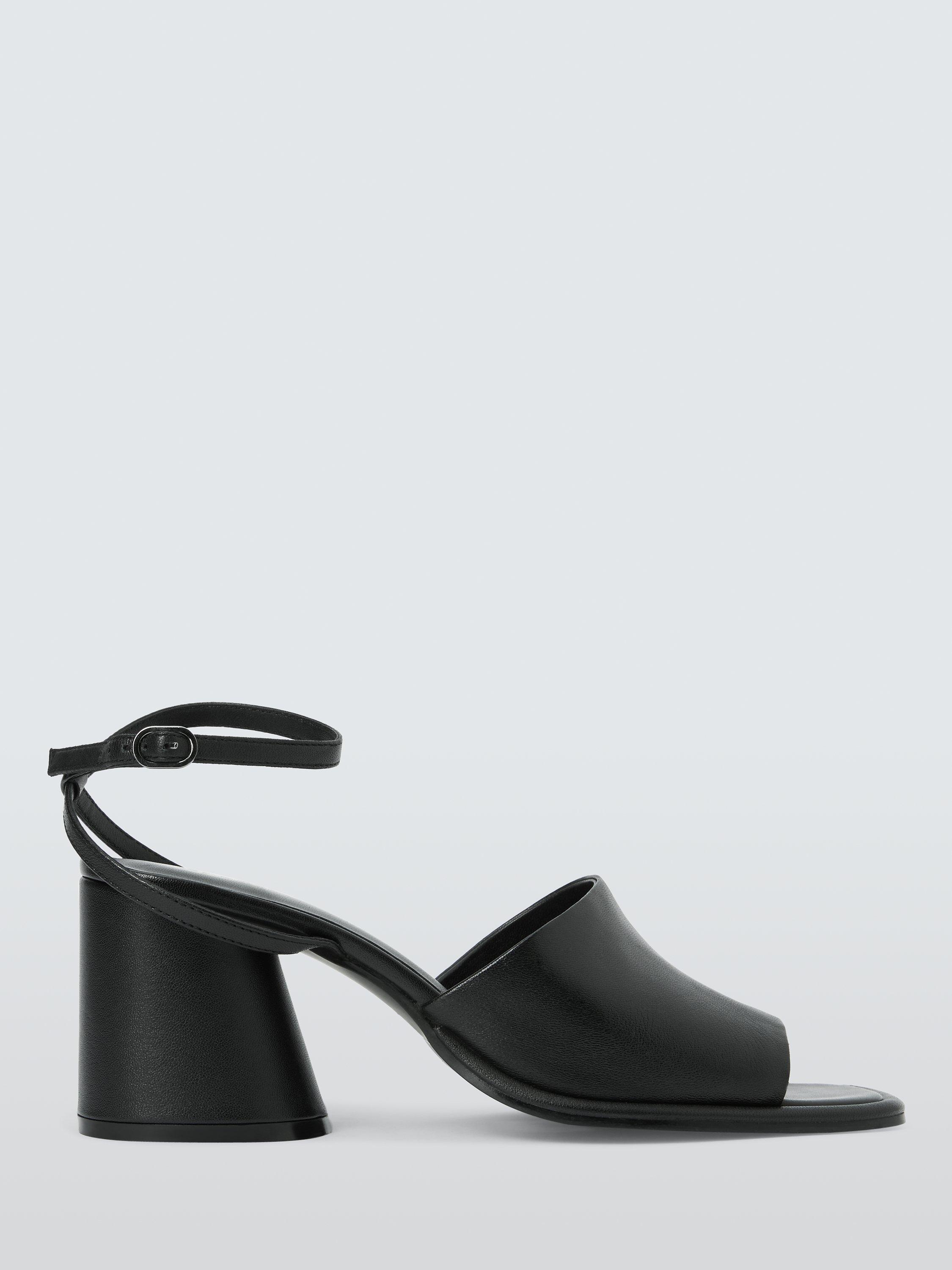 John Lewis ANYDAY Mirror Leather Micro Strap Dressy Sandals