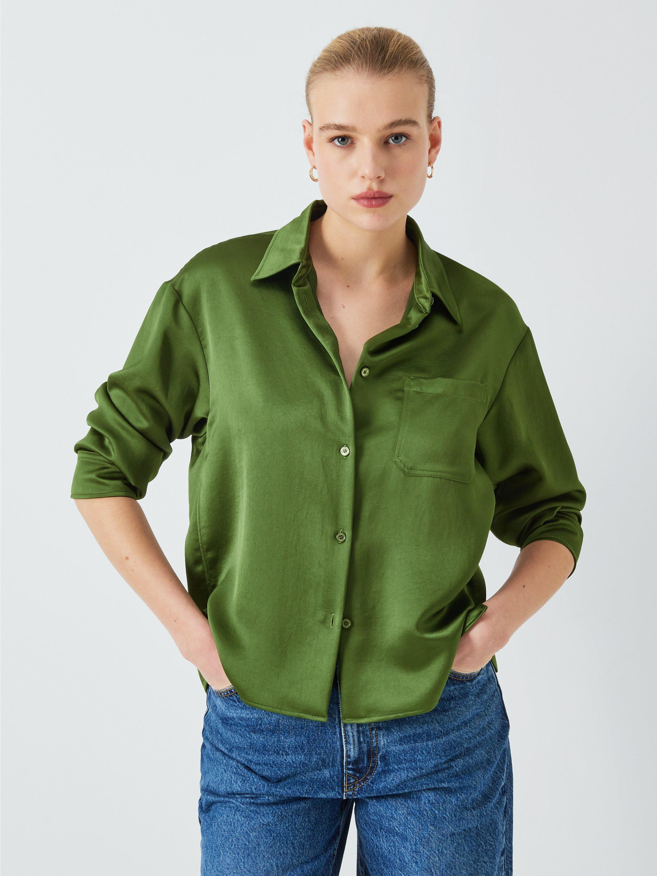 Weekend MaxMara Carioca Shirt, Green 008