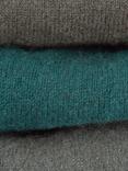 Celtic & Co. x Turtle Doves Recycled Cashmere Fingerless Gloves, Woodland Green