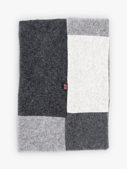 Celtic & Co. x Turtle Doves Recycled Cashmere Neckwarmer, Grey Mix