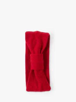 Celtic & Co. x Turtle Doves Recycled Cashmere Headband, Red