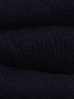 Celtic & Co. x Turtle Doves Recycled Cashmere Fingerless Gloves - view 2, Black