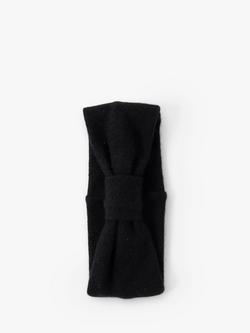 Celtic & Co. x Turtle Doves Recycled Cashmere Headband, Black