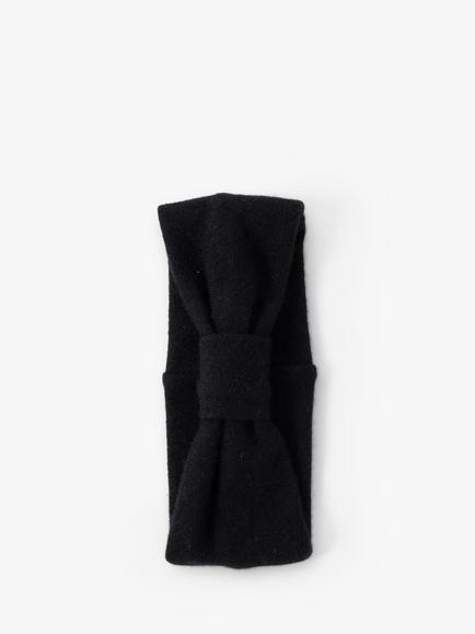 Celtic & Co. x Turtle Doves Recycled Cashmere Headband, Black