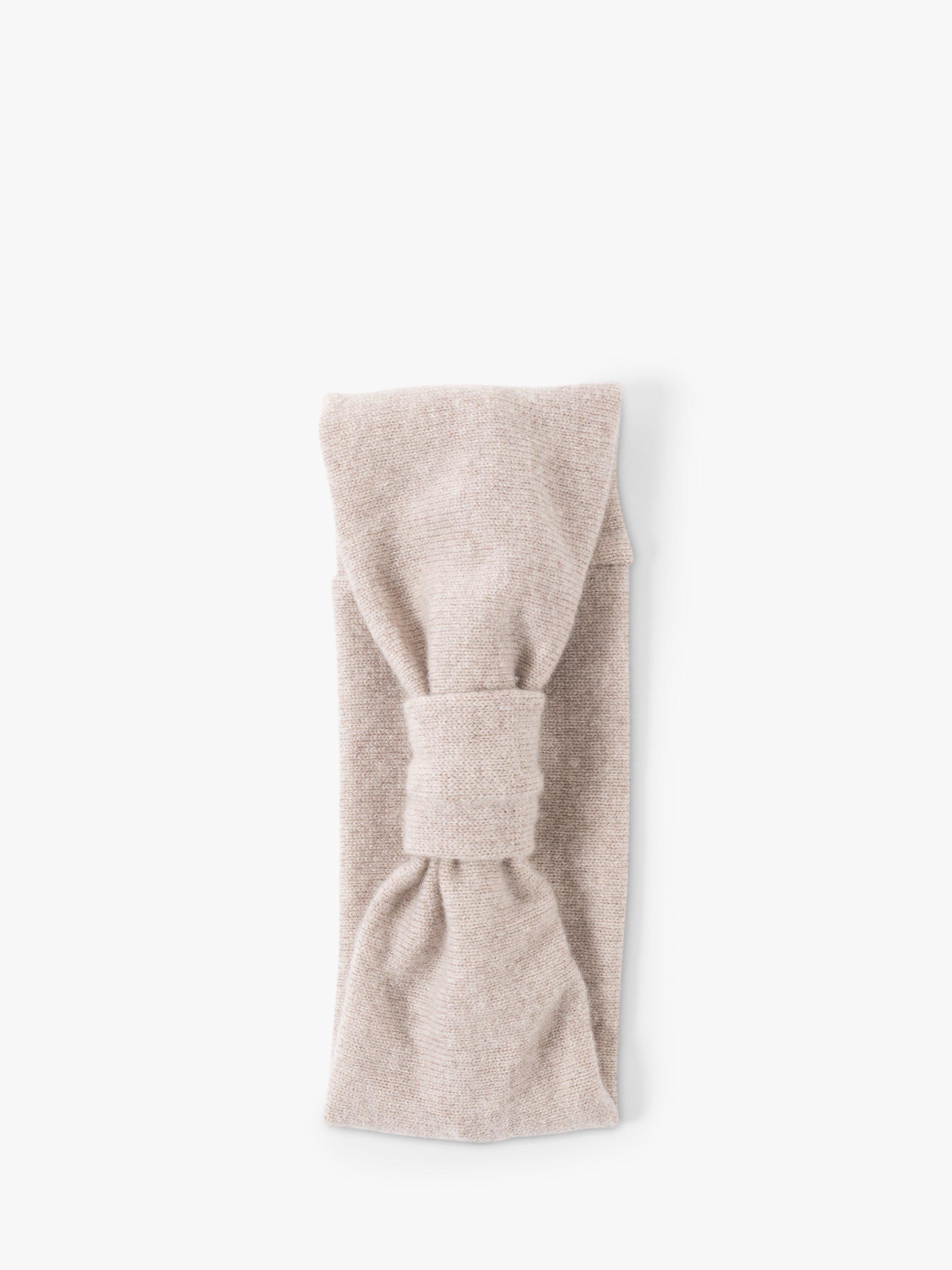Product image 1 of 1, which shows Celtic & Co. x Turtle Doves Recycled Cashmere Headband, Driftwood