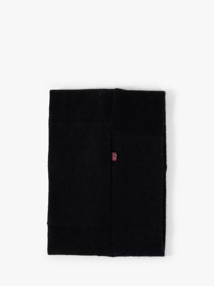 Celtic & Co. x Turtle Doves Recycled Cashmere Neckwarmer, Black