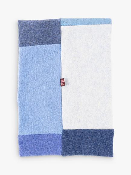 Celtic & Co. x Turtle Doves Recycled Cashmere Neckwarmer, Denim