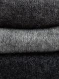 Celtic & Co. x Turtle Doves Recycled Cashmere Fingerless Gloves, Charcoal