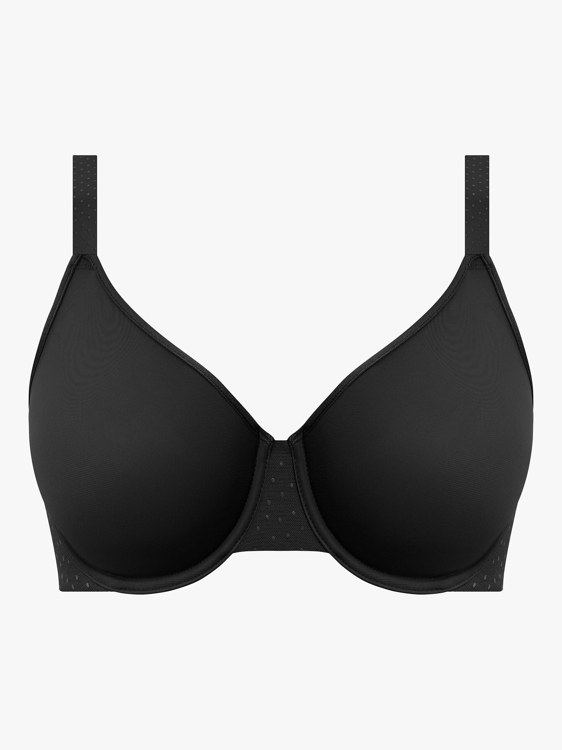 Wacoal Back Appeal Minimiser Bra, Black, 34DD