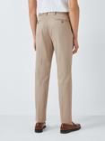 John Lewis Dulwich Cotton Smart Pleat Front Chinos