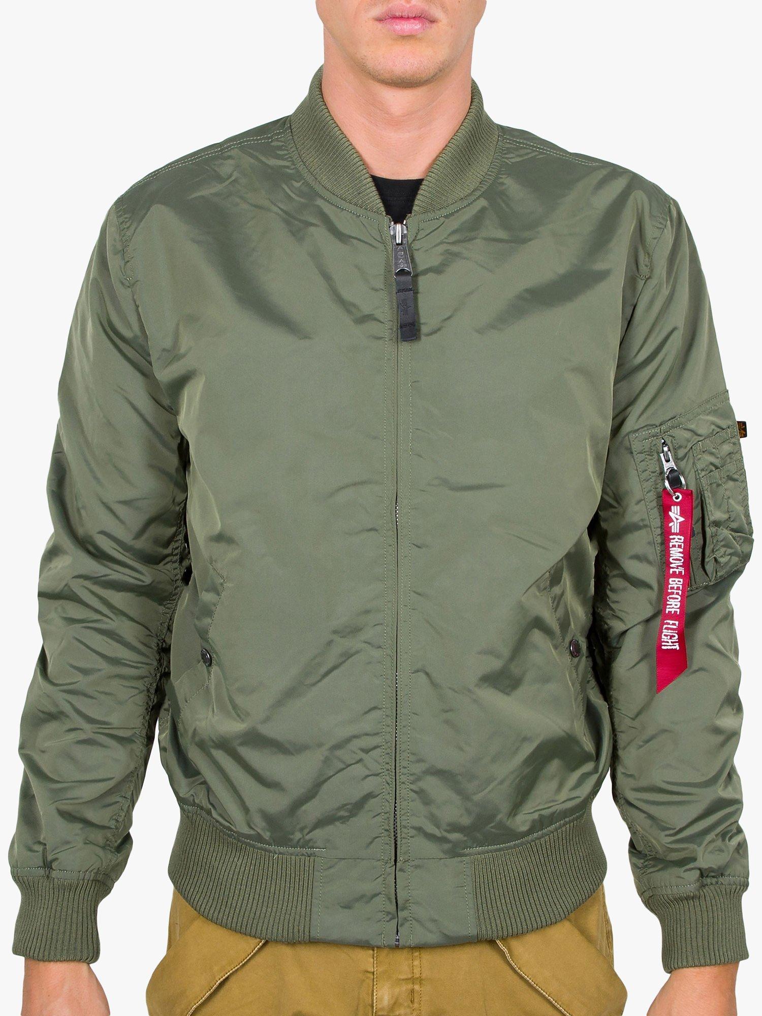 Alpha Industries Nylon hotsell Flight Bomber Jacket sz LG