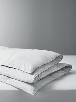 John Lewis The Ultimate Collection Made to Order Icelandic Eiderdown Summer Weight Duvet, White