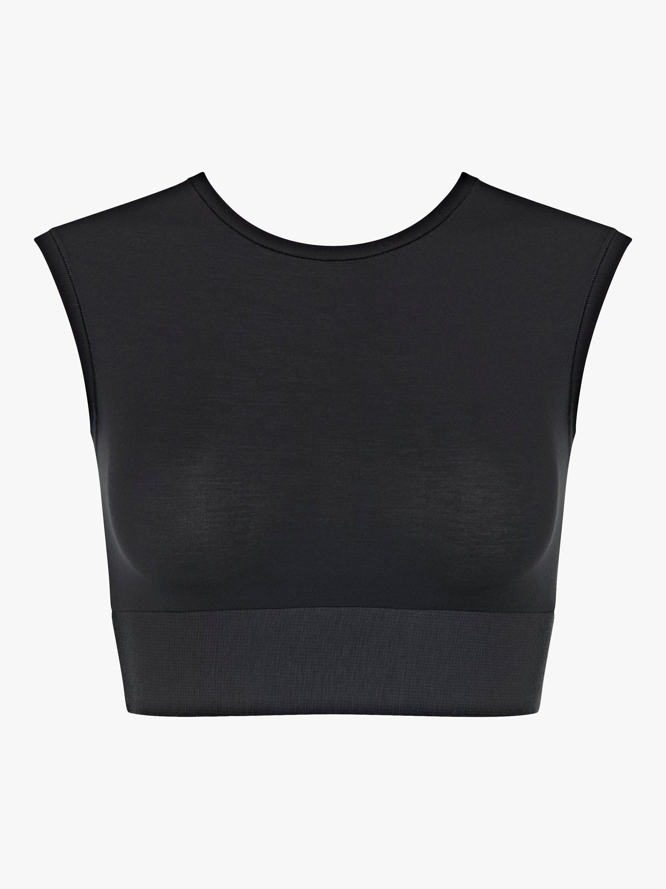 Product image 5 of 5, which shows sloggi GO Allround Crop Top, Black, 1