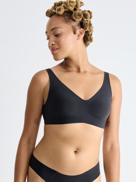 sloggi ZERO Feel 2.0 Soft Bra, Black