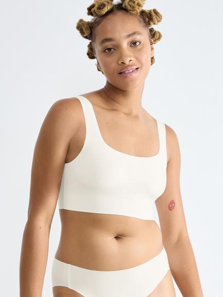 sloggi ZERO Feel 2.0 Crop Top, Silk White