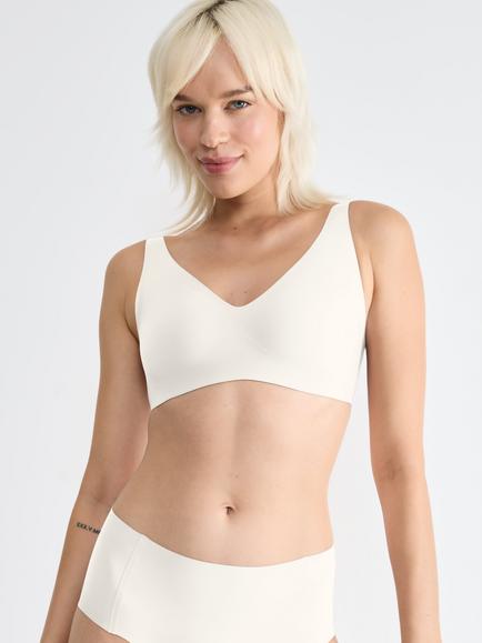 sloggi ZERO Feel 2.0 Soft Bra, Silk White