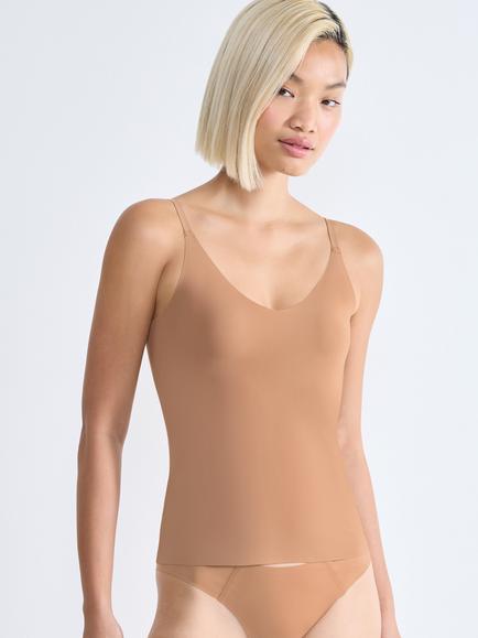 sloggi ZERO Feel 2.0 Spaghetti Strap Vest, Nostalgic Brown