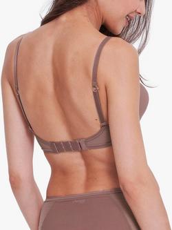 sloggi Soft Adapt Non Wired Push-Up Bra - view 2, Cacao