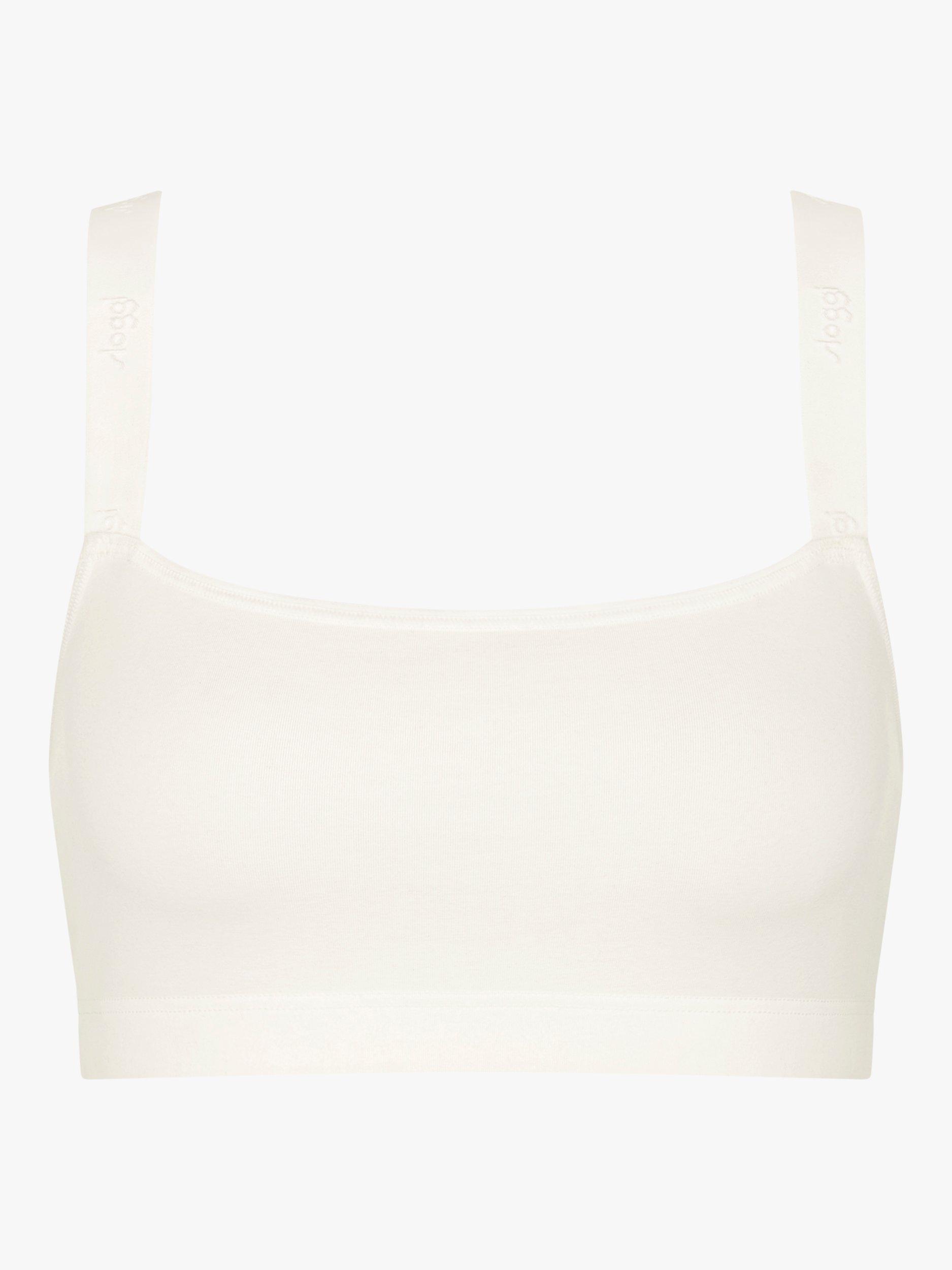 sloggi GO Casual Crop Bra Top, Silk White, XS