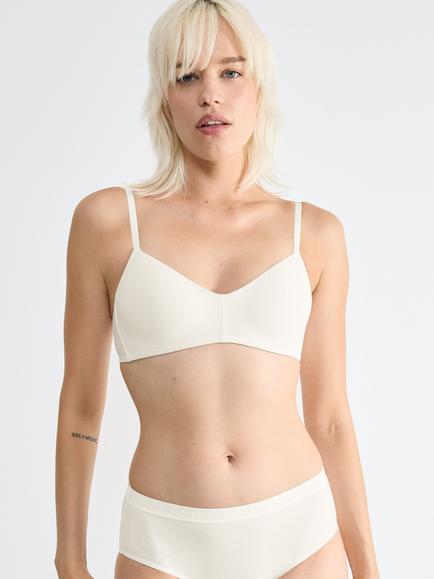 sloggi GO Casual Non-Wired Padded Bra, Silk White