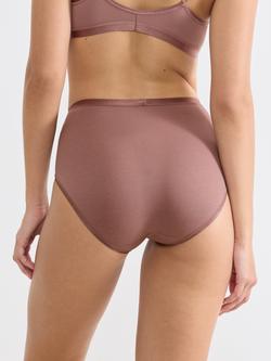 sloggi Romance Maxi Brief Knickers - view 2, Cacao