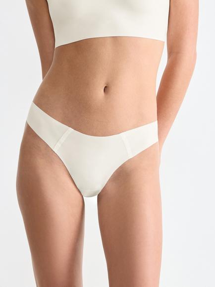 sloggi ZERO Feel 2.0 Tiny Tanga Knickers, Silk White