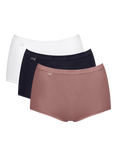 sloggi Basic+ Maxi Cotton Briefs, Pack of 3