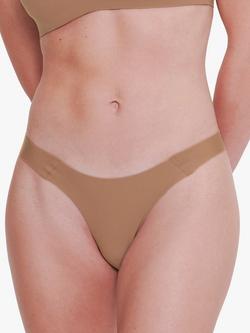 sloggi ZERO Feel 2.0 Tiny Tanga Briefs, Nostalgic Brown